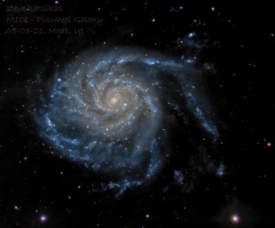 Pinwheel Galaxy (M101) - Steve Katsikas 5-3-21