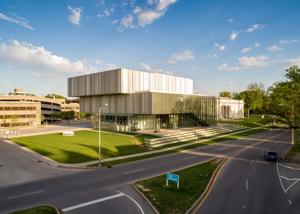 Speed Art Museum at sunset